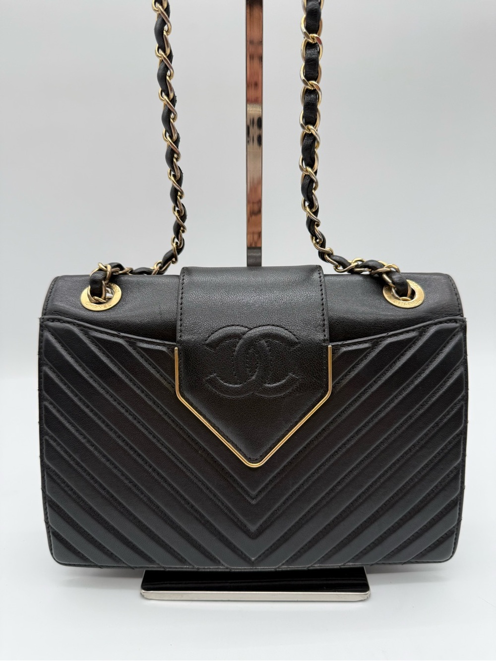 Chanel Collar and Tie Flap Bag